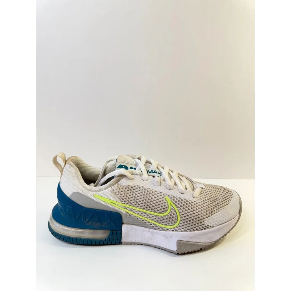 Nike Men's Air Max Alpha Trainer 6 Workout Shoes, White Lime US 9.5